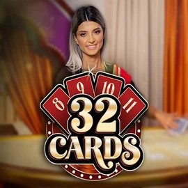 32 Cards by Ezugi, showcased at malinascasino.org – game logo