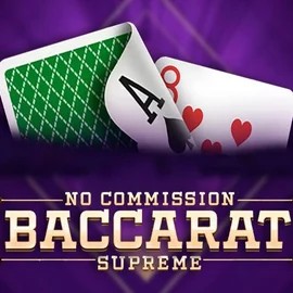 Baccarat Supreme online game logo by OneTouch Games on malinascasino.org