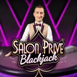Blackjack Salon Privé slot visual from Ezugi available on malinascasino.org