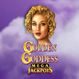 Golden Goddess Megajackpots slot visual from IGT available on malinascasino.org