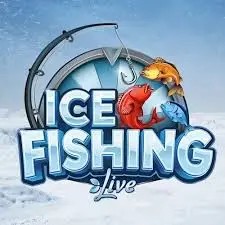 Ice Fishing Live online game logo by Evolution on malinascasino.org