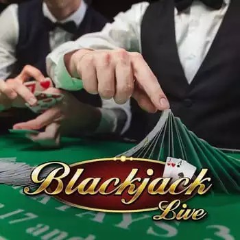 Live Blackjack logo by Evolution at Malina Casino