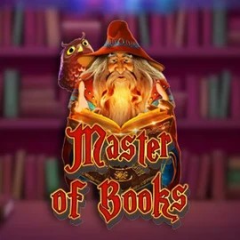 Master of Books online game logo by Swintt on malinascasino.org