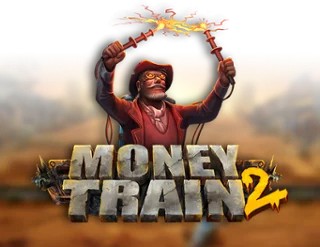 Money Train 2 slot logo by Relax Gaming at Malina Casino