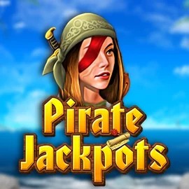 Pirate Jackpots logo by Belatra Games at Malina Casino