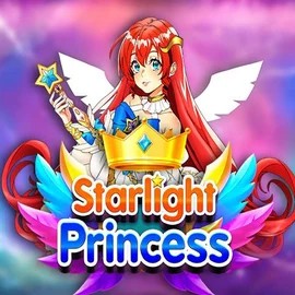Starlight Princess online game logo by Pragmatic Play on malinascasino.org